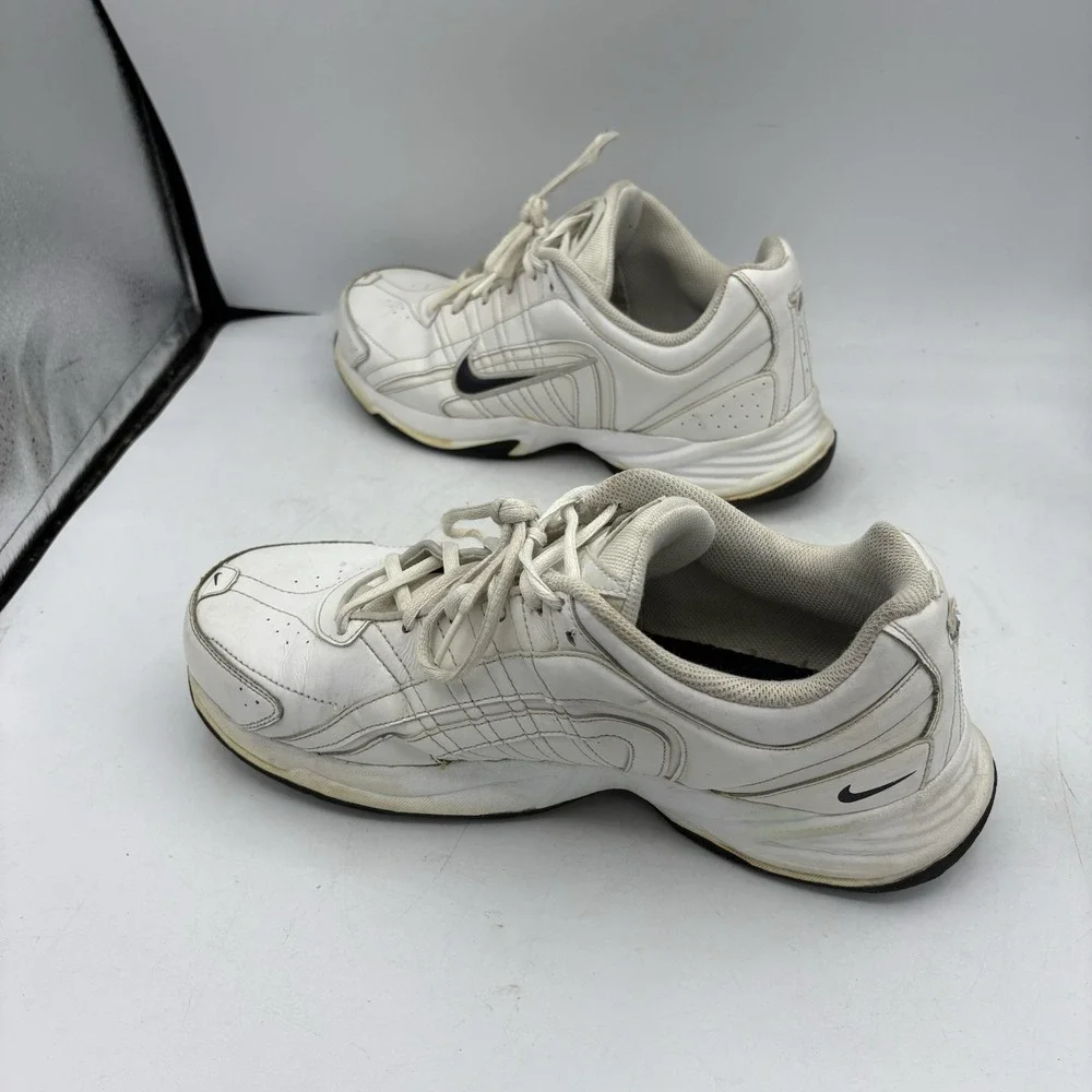 Nike Shoes‎ Mens Size 10 T Lite VIII 386769-141 White Sneakers Dad
